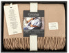 Giving Collection Camel Fringed Wrap by Demdaco - Jilly's Socks 'n Such