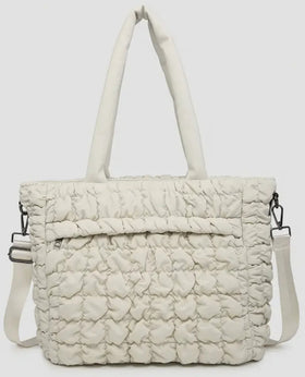 Jen & Co “Kelly” Vegan Puffer Convertible tote/crossbody