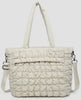 Jen & Co “Kelly” Vegan Puffer Convertible tote/crossbody