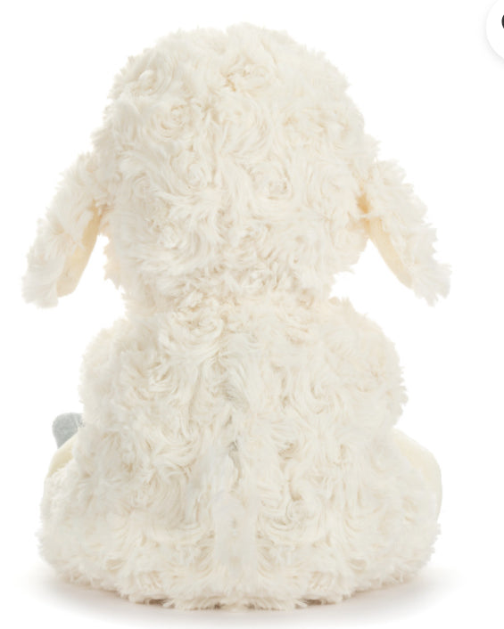 “Jesus Loves Me” Mechanical Lamb - Jilly's Socks 'n Such