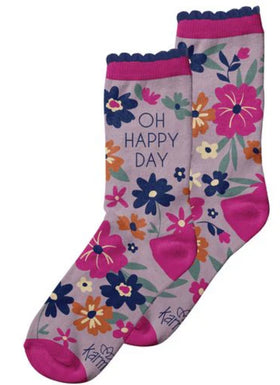 Women’s Karma socks-“Oh Happy Day”