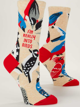 Women’s “I’m really into birds” Socks
