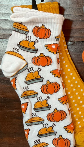 Women’s Fall crew socks 2 pack
