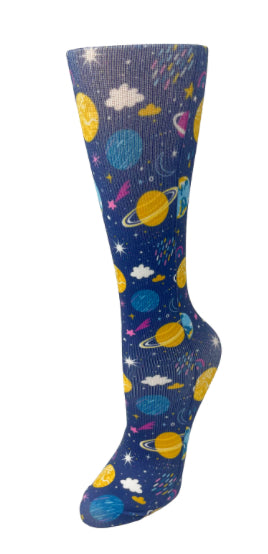 Compression Socks - Solar System - Jilly's Socks 'n Such