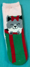 Kid’s Holiday fuzzy socks - Jilly's Socks 'n Such