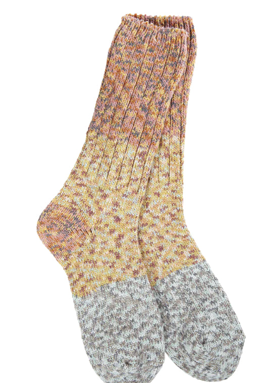 Women's World's Softest Socks - Felicity CB Multi - Jilly's Socks 'n Such