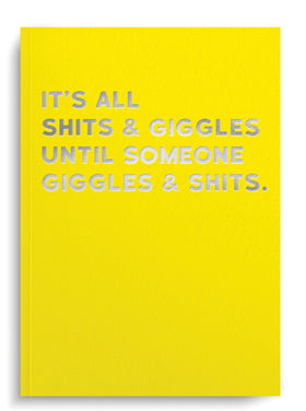 “It’s all shits and giggles…” Cloud Nine Card