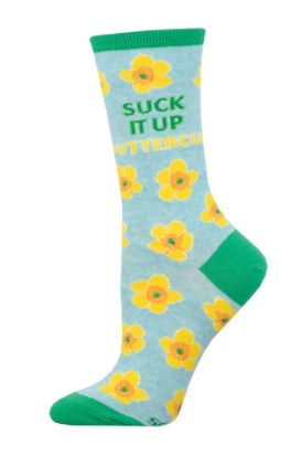 Women’s Suck It Up Buttercup Socks