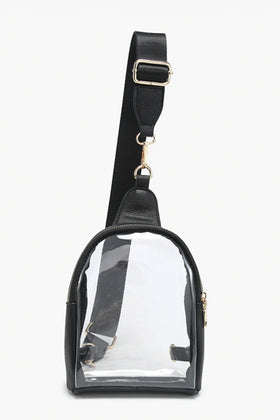 Ellen Clear Sling Back - black