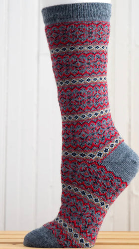 Women’s  Alpaca Socks - Alhambra -2 colors