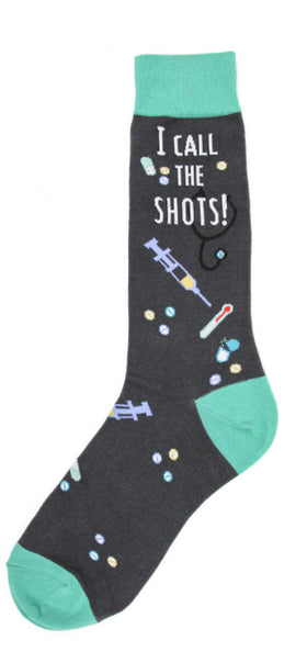 Mens “I Call the Shots” Socks