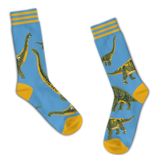 Brontosaurus Socks - Unisex - Jilly's Socks 'n Such