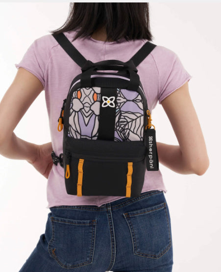 Logan Mini Backpack “Bloom” - Jilly's Socks 'n Such