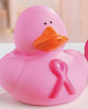 Pink Ribbon/Breast Cancer Awareness Rubber  Duckies