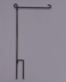 Flag pole for Husker garden art flag