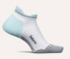 Elite Max cushion no show socks by Feetures- “White Sky”
