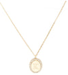 “Samantha” initial necklace by Michelle McDowell - Jilly's Socks 'n Such