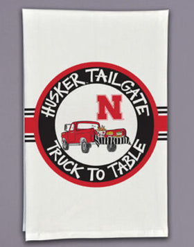 Husker towel-“Husker Tailgate - Truck to Table”