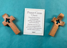 Prayer Cross Charm
