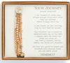Your Journey Champagne Adjustable Beaded Prayer Bracelet 7