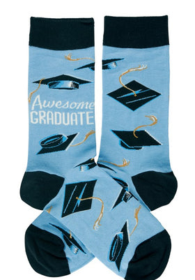 Awesome Graduate Socks - One Size