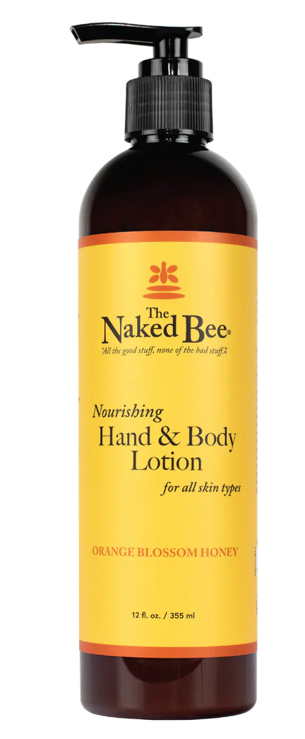 The Naked Bee - Hand & Body Lotion 12 oz. (Pump bottle)