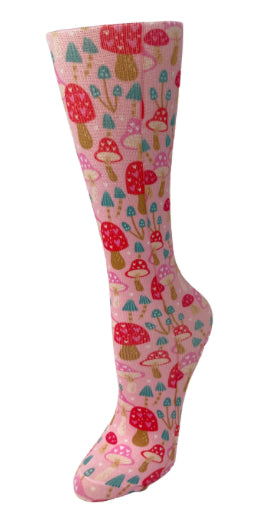 Compression Socks-Toadstools