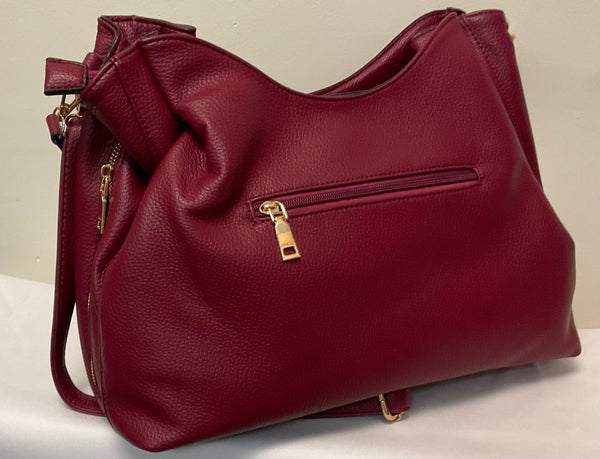 Jen & Co “Grace” convertible tote/crossbody- 3 colors - Jilly's Socks 'n Such