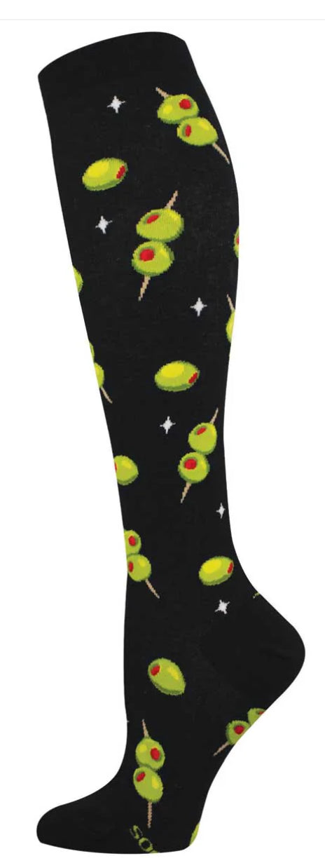Women’s Cocktail Olives Socks