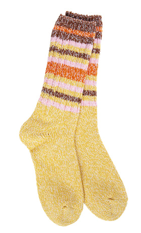 Women's World's Softest Socks - Honey Stripe