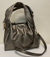 Jen & Co “Melina” pleated convertible handbag/crossbody - Jilly's Socks 'n Such