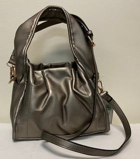 Jen & Co “Melina” pleated convertible handbag/crossbody
