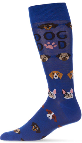 Men’s Dog Dad Bamboo Socks