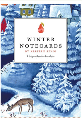 Kirsten Sevig Winter notecards