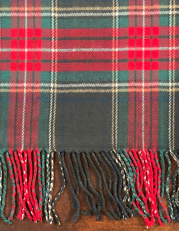 Softer Than Cashmere Tartan Plaid Scarf - 5 colors