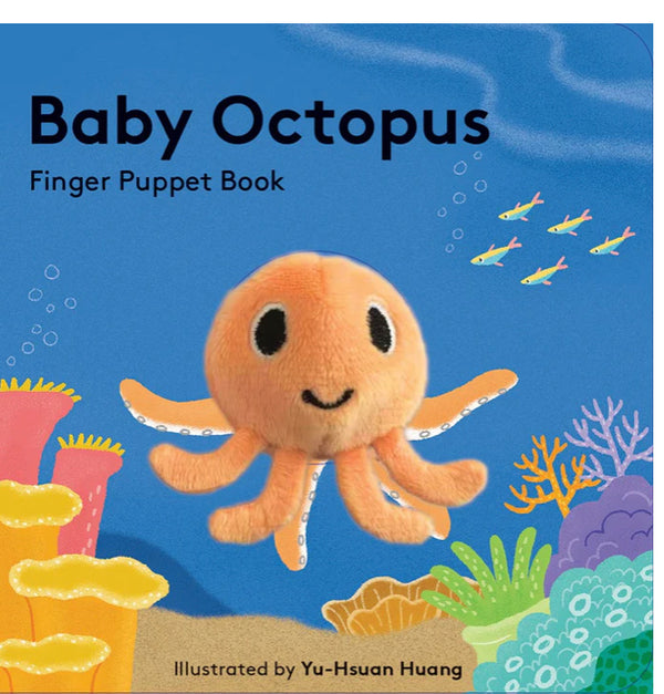 Baby Octopus Finger Puppet Book - Jilly's Socks 'n Such