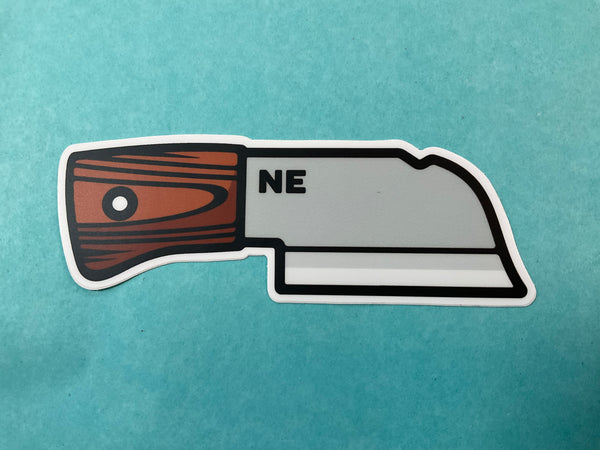Nebraska stickers - Jilly's Socks 'n Such