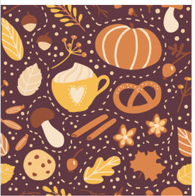 Compression Socks - Pumpkin Spice Latte