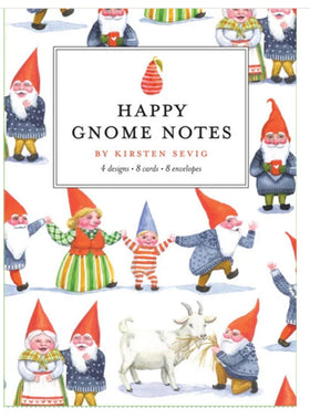 Kirsten Sevig Happy Gnome notecards