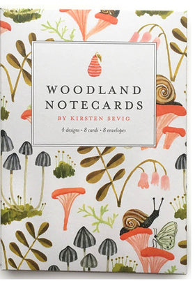 Kirsten Sevig Woodland notecards