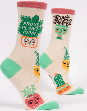 Women’s “Proud Plant Mom” Socks
