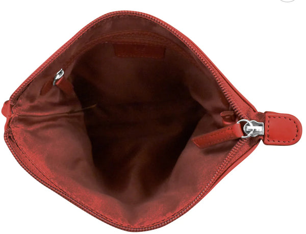 Ili Midi Sac leather & suede Crossbody-red - Jilly's Socks 'n Such
