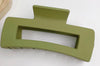 Rectangle Claw Hair Clips-multiple colors - Jilly's Socks 'n Such