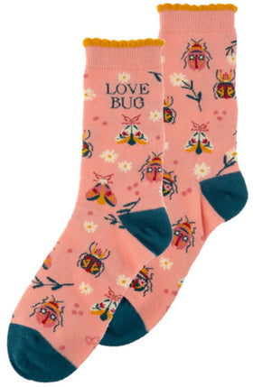 Women’s Karma socks-“Love Bug”