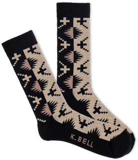 Men's American Made Sonora Print Sock