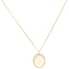 “Samantha” initial necklace by Michelle McDowell - Jilly's Socks 'n Such