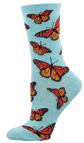 Women’s Social Butterfly Sock