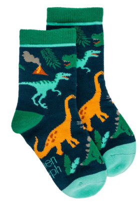 Toddler socks by Stephen Joseph - “Multi Dino”