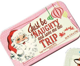 Holiday Mints in a novelty tin