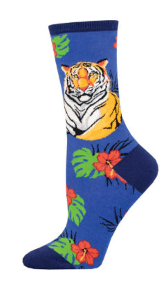 Women’s Endangered Species: Tiger Socks